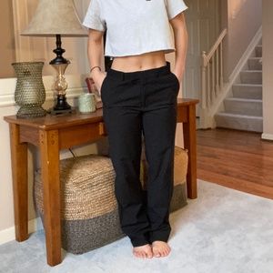 INC International Concepts - Black Pin-Striped Dress Pants - 32 Waist/Length